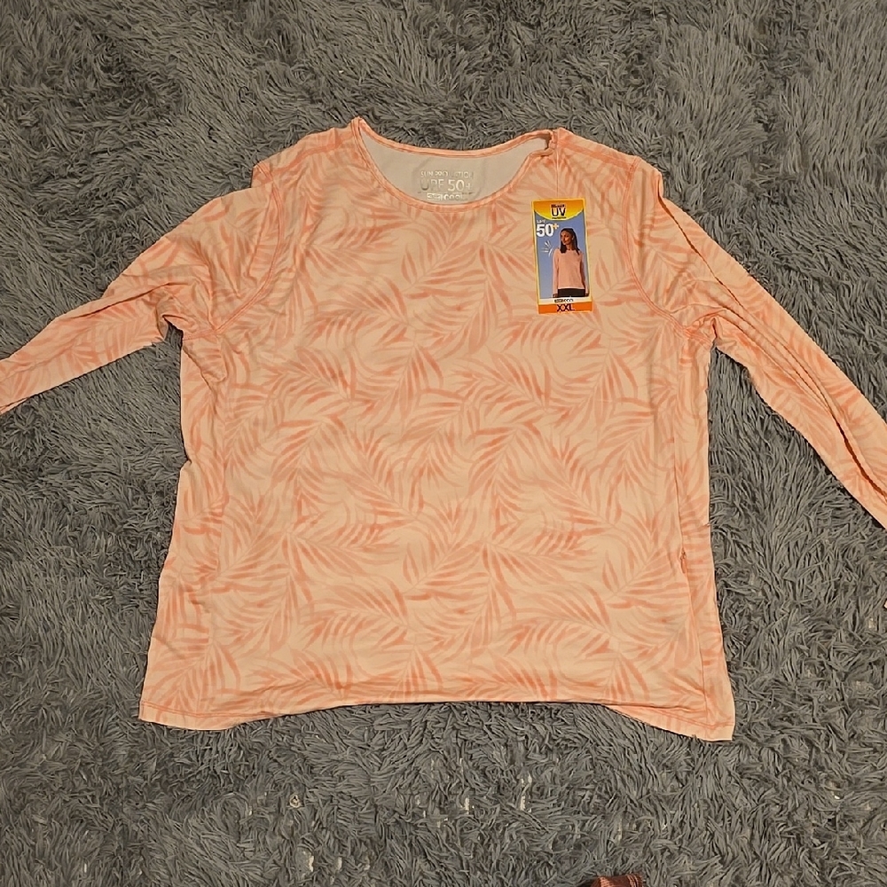 Women's Peach Long Sleeve Top